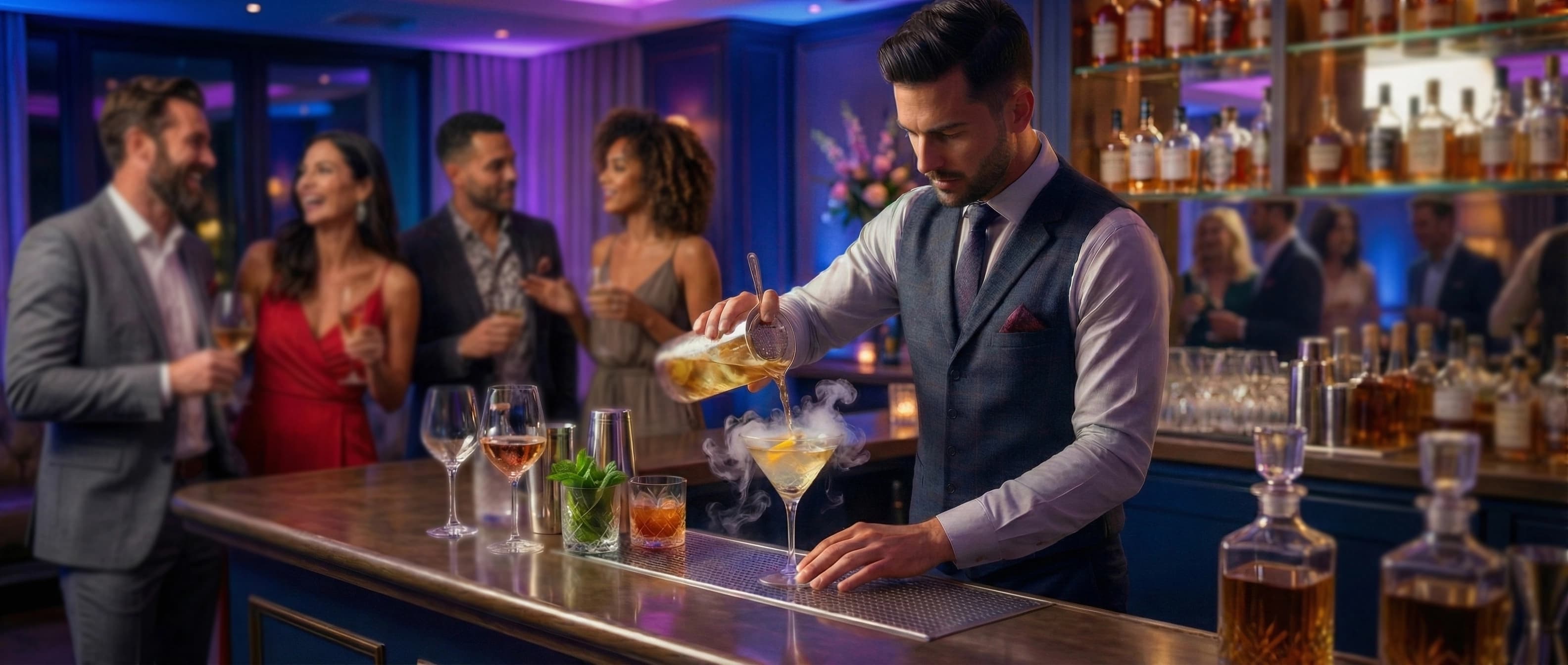 Professional bartending service